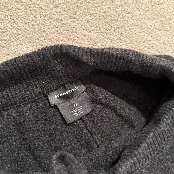 Summersalt Cozy Cashmere Blend Lounge Set Hoodie and Joggers XS - Picture 7 of 9